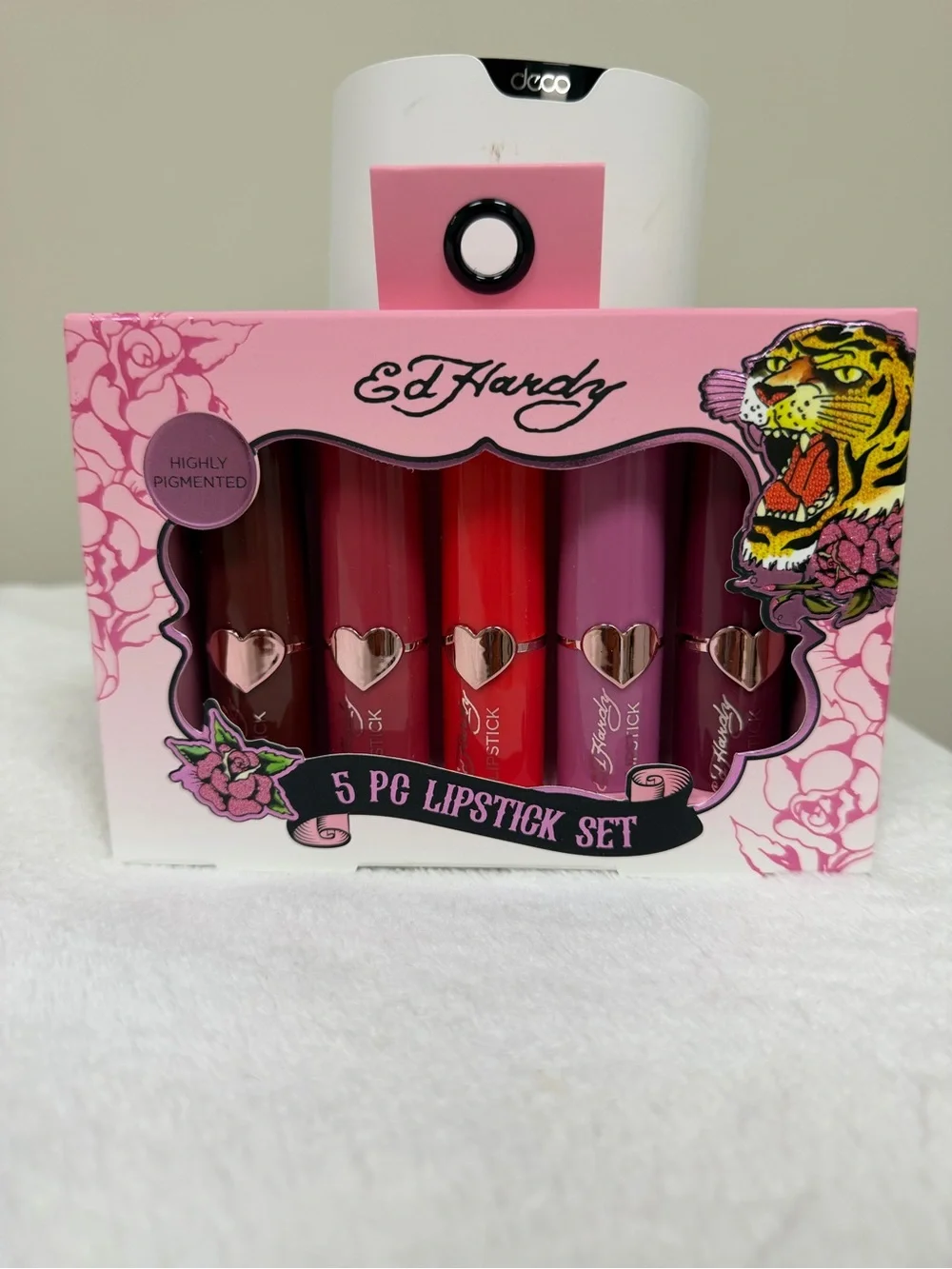 Ed Hardy 5-Piece Lipstick Set